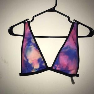 VS PINK Tie Dye swim top